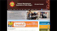 Desktop Screenshot of fastenerindia.org