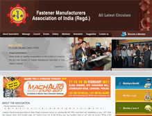 Tablet Screenshot of fastenerindia.org
